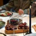 2 x 10 Inch Black Spiral Taper Candle Set, 10 Pack Unscented Candlesticks for Fall Decor Autumn Prayer Halloween Decor Rituals Meditation Fall Seasonal Decoration