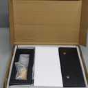 WESTREE Dual Monitor Stand Riser, Wood and Steel Monitor Stand Riser, Computer Monitor Stand for 2 Monitors, Multi-Purpose Desktop Storage Stand for Computer, Laptop, Printer, TV (Large, Black)