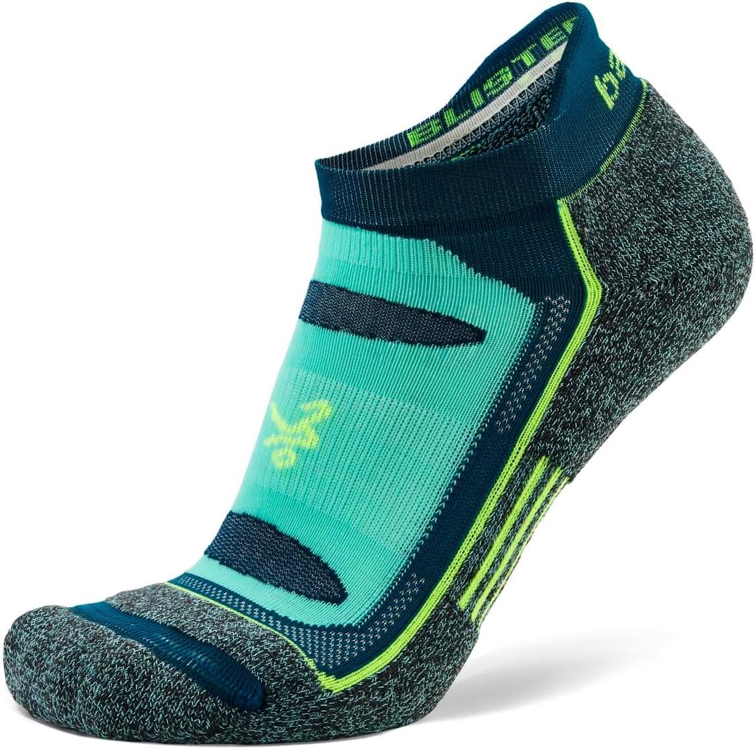 Balega Women's Blister Resist Performance No Show Athletic Running Socks (1 Pair) (Medium, Deep Teal)
