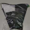 Soft Dog Cone, Stop Licking Deep Pet Recovery Collar After Surgery for Large Medium Dogs, Clear Plastic Breathable Elizabethan Head Neck Circle, Adjustable Comfortable Cones 25cm /10" Long (L Black)