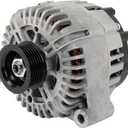 SCITOO Alternator Fit for Chevrolet 3.4 3.4L Equinox 2005 2006 05 06, for Torrent 2006 06-12V 145Amp CW S6 Pulley Class, Replace OE 11145 TG15C241 15755900 10356804 849129