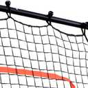 Kwik Goal CFR-1 Rebounder Replacement Net, Black, Size: 48 inches x 48"