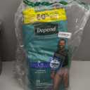 Depend Fresh Protection Adult Diapers, Incontinence Underwear for Men, Disposable, Maximum, Large, Grey, 28 Count