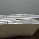 Classroom Keepers 12" x 18" Construction Paper Storage, 10-Slot, White, 17" H x 27" W x 19" D, 1 Unit