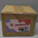 DomeStar 6PCS Buffet Risers and Stands Set, Clear Acrylic Food Risers for Dessert Table Party Display - Cupcake, Cake, Fruit, including 8", 7", 6", 5", 4", 3" (Transparent)