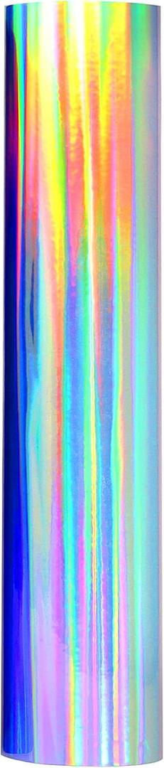 Holographic Chrome Permanent Adhesive  Craft Vinyl Roll