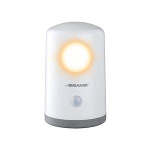 Beams MB750A 20 Lumen Amber Sleep Friendly Wireless Battery Powered Portable Motion Sensing Nightlight, 1-Pack, White Beams MB750A 20 Lumen Amber Sleep Friendly Wireless Battery Powered Portable Motion Sensing Nightlight, 1-Pack, White