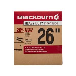 Blackburn 26" x 1.75-2.25" Schrader Heavy Duty Bicycle Inner Tube with tire levers And ZGEAR Universal Camera Battery Charger With LCD Display