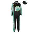 Qosivfey Jean Girard Costume Talladega Nights Race car clothing(Z2919ST,S) S