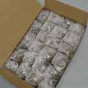 Syhood 24 Pcs Mini Mercury Glass Christmas Ornaments 1.2" Diameter Vintage Glass Balls Christmas Tree Hanging Ornaments for Xmas Party Wreaths Garland Window Decor(Silver)