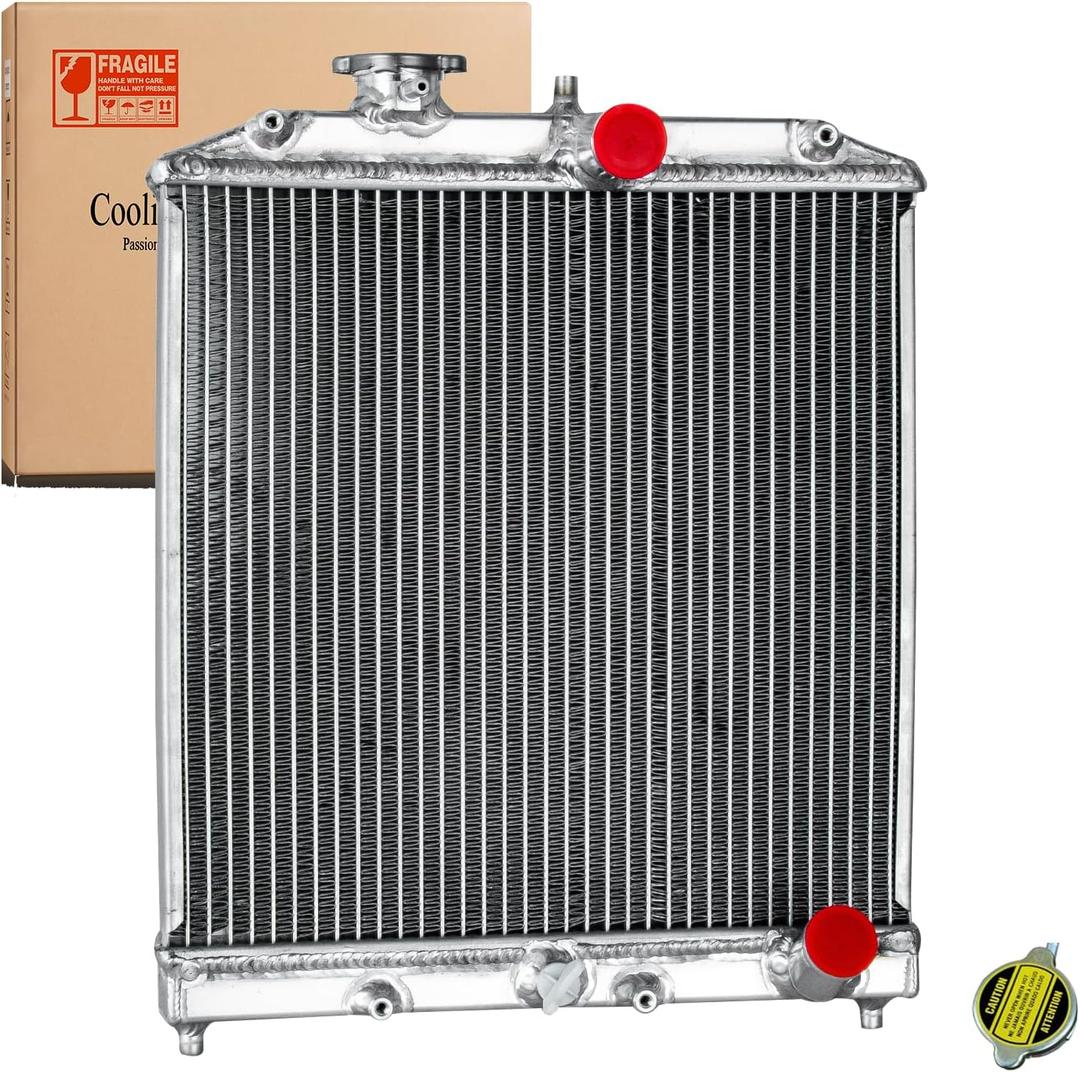 Aluminum Radiator Replacement for 1992-2000 Honda Civic radiator,1993-1997 Civic del Sol radiator,1994-2001 Acur Integra radiator EG EK Del Sol Integra B16 B18 D15 D16