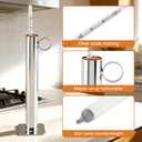 Maple Syrup Hydrometer Test Cup Kit, Maple Sap Hydrometer with Stainless Steel Maples Syrup Equipment, Design for Maples Syrups Supplies, Easy to Read and Accurate