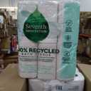 Seventh Generation 137038 100 Percent Recycled Jumbo Roll Bathroom Tissue, 2-Ply, White, 500-Roll, 60-Carton