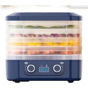 Food Freeze Machine with 5 Trays for Home, Food Dehydrator Machine, 48H Timer and Temperature Control Dehydrators for Food and Jerky, Herbs, Meat, Fruit, Dog Treats 