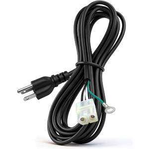 Power Cord Replacement for KIT0089/ELE203/70110/PG24-48/PGPC(NEX), Fit Pit Boss, Traeger, Nexgrill, Rec Tec, Camp Chef, Z-Grill, Coleman, Lonestar Chef, Cabelas, Big Horn, 6ft, 1 Pack