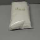 OWENIE Ivory Sheer Curtains, Sheer Curtains 96 inches Long 2 Panels Set, Rod Pocket Voile Fimly Sheer Drapes for Living Room/Bedroom, 2pcs, Each 59" W x 96" L