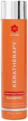KERATHERAPY Keratin Infused Color Protect Shampoo, 10.1 fl. oz., 300 ml - Gluten Free Color Protecting Shampoo for Color Treated Hair with Kerabond Technology, Red Raspberry Oil, Omega 3 & 6