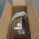 Rubtlamp 60Pcs Clear Gold Plastic Plates, Gold Glitter Disposable Plates, Hammered Plastic Plates Included 30 Dinner Plate And 30 Dessert Plates for Party