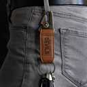 Rico Industries NHL Hockey Laser Engraved Carabiner Keychain