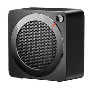 Gaiatop Mini Space Heater, Lightweight PTC Ceramic Fast Heating 500W Energy Efficient for Indoor Use, Overheating & 45° Tip-Over Protection, Portable Desk Electric Heaters for Office Home Black