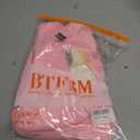 BTFBM Summer Dresses for Women 2026 One Shoulder Long Sleeve Ruched Bodycon Cocktail Party Wedding Guest Dress Spring Outfits (Pink, S)