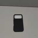 JETech Liquid Silicone Case for iPhone 17 Pro 6.3-Inch, Silky Soft Touch Full-Body Protection, Anti-Scratch Shockproof Phone Cover with Microfiber Lining (Black)