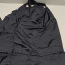 ChinFun Women's Ruffle Sarongs Beach Wrap Swimwear Bikini Tankini Cover Up Swim Skirts Swimdress Plus Size Solid Black XL