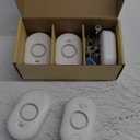 5 Pack Water Leak Detectors for Home, 100dB Water Sensor Alarm for Basement, WD60 Flood Leakage Detection Devices for Pipe/Drain/Sink/Faucet Drip,Floor Flooding in Bathroom/Kitchen/Toilet/Laundry Room (White)