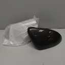 1 Pair Black Rearview Mirror Cover Left Right Side Mirror Covers Caps for VW Golf MK7 7.5 GTI 7 Golf 7 R (Carbon Fiber)