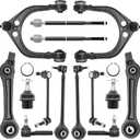 14PCS Front Control Arms w/Ball Joints, Tie Rod Ends Sway Bar End Link | Suspension Kit for Chrysler 300 Dodge Challenger Charger Magnum 2005-2010 2WD RWD Replaces K620177 K620178 K620258