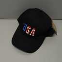 Vintage Washed Distressed Baseball Cap for Men and Women Cotton 100% Dad Hat Adjustable Style USA  (One Size)