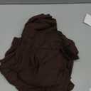 YETOWA Women's 2 Piece Lounge Set Long Sleeve Crop Top and High Waisted Flare Pants Soft Knit Loungewear Outfit, Coffee, Small