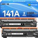 ALTONER 141A Toner Cartridge 2-Pack 141A W1410A Black (with Latest Chip)  High-Capacity Replacement Compatible for HP Laser Jet M110w / M139w / M140w Series | 2,000-Page Yield | 141 Monochrome Ink