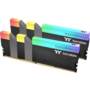 Thermaltake TOUGHRAM RGB DDR4 4400MHz 16GB (8GB x 2) 16.8 Million Color Alexa/Razer Chroma/5V Motherboard Syncable Memory R009D408GX2-4400C19A