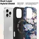 Lumen for iPhone 15 Pro Max Case, Compatible with Magsafe, Lotus Glass Lily