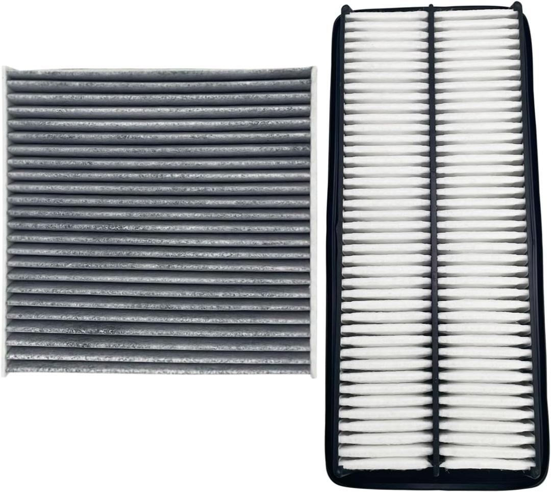 17220-RDA-A00 Engine Air Filter and 80292-SDA-A01 Cabin Air Filter Set Fit For 2003-2007 Honda Accord V6 3.0L, 2004-2006 Acura TL, 2005-2008 Acura RL