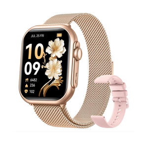 Smart Watch for Android/iPhone, 5ATM Fitness Watches for Women with 110+ Sports Modes, Bluetooth Calls/Messages/App Notifications, Health Monitor Blood Pressure/Heart Rate/SpO2/Sleep, Gifts for Women