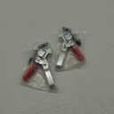 POWERTEC 2PK Toggle Clamp, 500 lbs Holding Capacity, 12130 Quick Release Vertical Clamps w/Antislip Rubber Pressure Tip for Woodworking Jigs and Fixtures, Welding, Drill Press, Crosscut Sled (20335)