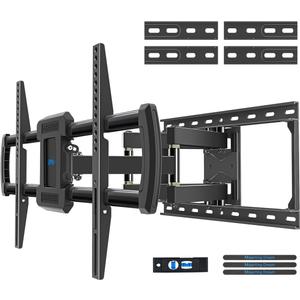 Mounting Dream UL Listed Full Motion TV Wall Mount for Most 42-84'' TVs, TV Mount with Premium Ball Bearing Design for Smooth Extension and Swivel, Max VESA 600x400mm, 100LBS, Up to 24'' Wood Stud