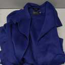 TAHARI Women's Double-faced Luxury Soft Wool Blend Peacoat- Wrap Wool Coat With Removable Belt, M