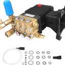 ECCPP Horizontal Pressure Washer Pump for 1 Diameter Shaft 3300-4000 PSI 4 GPM Replacement Power Washer Pump Fit for RSV4G40 EZ4040G EZ4040 GX270 GX340 GX390 Triplex Plunger Pump