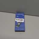 BORUIT U8 Small Flat EDC Flashlight,650 Lumens USB-C Rechargeable Pocket Flash Light with White, Yellow & RGB LEDs, IP67 Waterproof, Magnetic Tail & Clip for Camping, Hiking, Emergencies