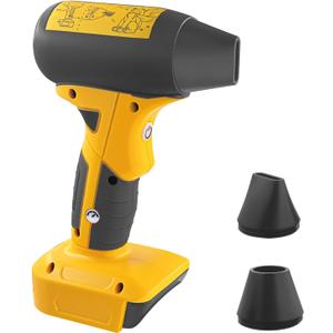 Mini Jet Dry Blower Turbo Fan for Dewalt 20V Max Battery, 130000RPM Cordless Portable Handheld Fan Blowers for Car, Leaf Blower, Cleaning, Camping, Workshops, Lawns (Battery not Included)