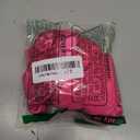 Satin Silk Hair Bonnet for Sleeping Large Bonnets with Tie Band Wrap with Adjustable Straps Night Sleep Caps for Women Curly Braid Hair Hot Pink