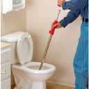 RIDGID 59802 K-6DH Hybrid Toilet Snake Auger with 6' Heavy-Duty Drop Head Tri-Wrap Cable, Manual or Cordless Drill Operated Plumbing