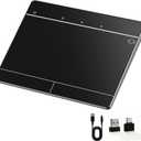 Wireless Bluetooth Trackpad for Windows 10/11, Supports 3 Connection Modes, High-Precision Multi-Gesture Touchpad, Compatible with PC Laptop Computer