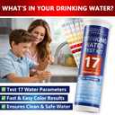 23-in-1 Home Drinking Water Testing Kit - 155 Strips,Tap and Well Water Test Kit for Hardness, Lead, Iron, Copper, Chlorine, Fluoride