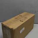 3 Pcs Amber Hammered Glass Shade Replacements for Pendant Light Fixtures Glass Lamp Shade Cover, 1-5/8 Inch Fitter E26 Base, 4"w x 6"h, Replacement Lamp Globe for Chandelier Wall Sconce