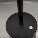 2 Pack LED Cordless Table Lamp Rechargeable, 5000mAh Portable Battery Operated LED Desk Lamp, 3 Color Dimmable Table Light for Reading/Home Office/Dining/Nightstand for Home Dcor  Black