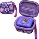 XANAD Carrying Case Compatible with Bitzee Interactive Toy Digital Pet, Protective Storage Holder for Bitzee Virtual Electronic Pets Accessories Purple